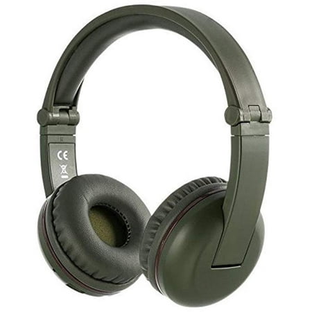 BuddyPhones - Play Wireless On-Ear Headphones - Green