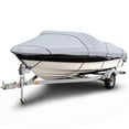 thumbnail image 1 of Budge 1200 Denier V-Hull Boat Cover, Waterproof Outdoor Protection, Size BT-6: 20'-22' Long, 106" Beam, 1 of 8