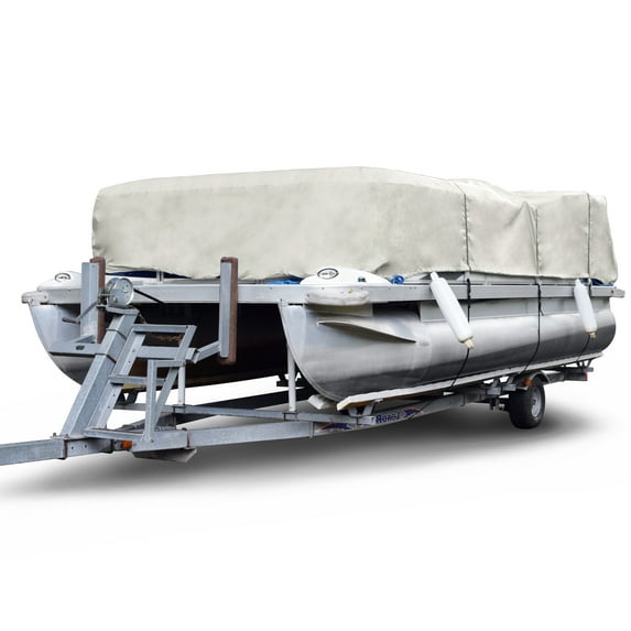 Budge 300 Denier Pontoon Boat Cover, Moderate Outdoor Protection, Multiple Sizes