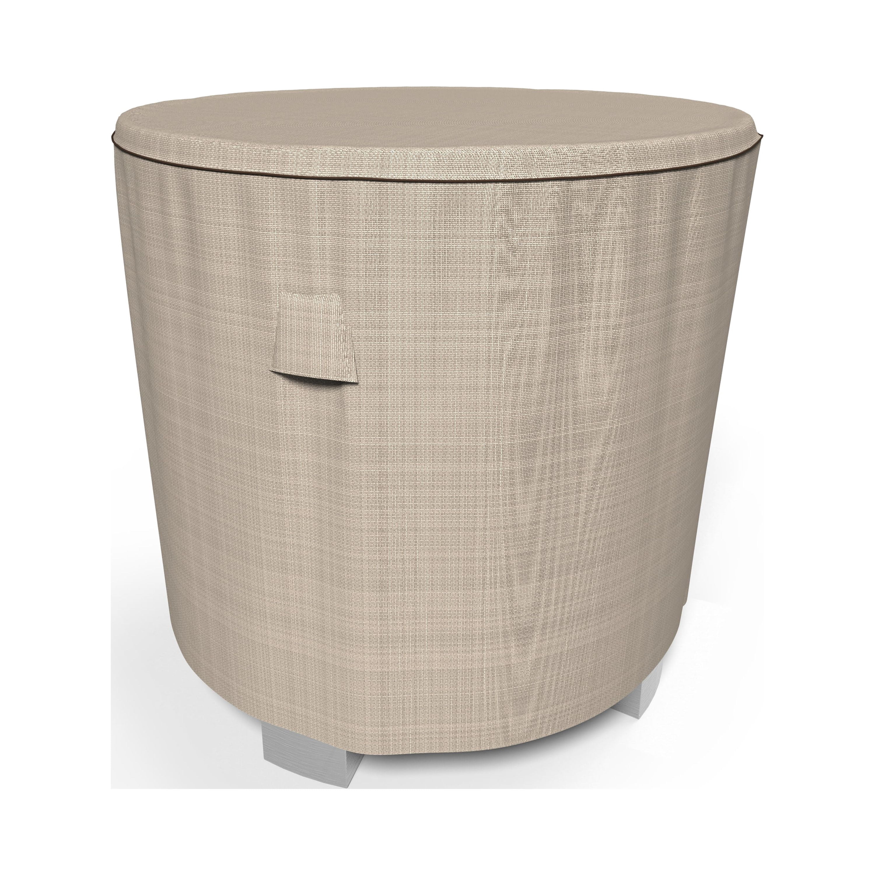 Budge 50"Dia. Black Ivory Patio Bar Table Cover, StormBlock™ Mojave