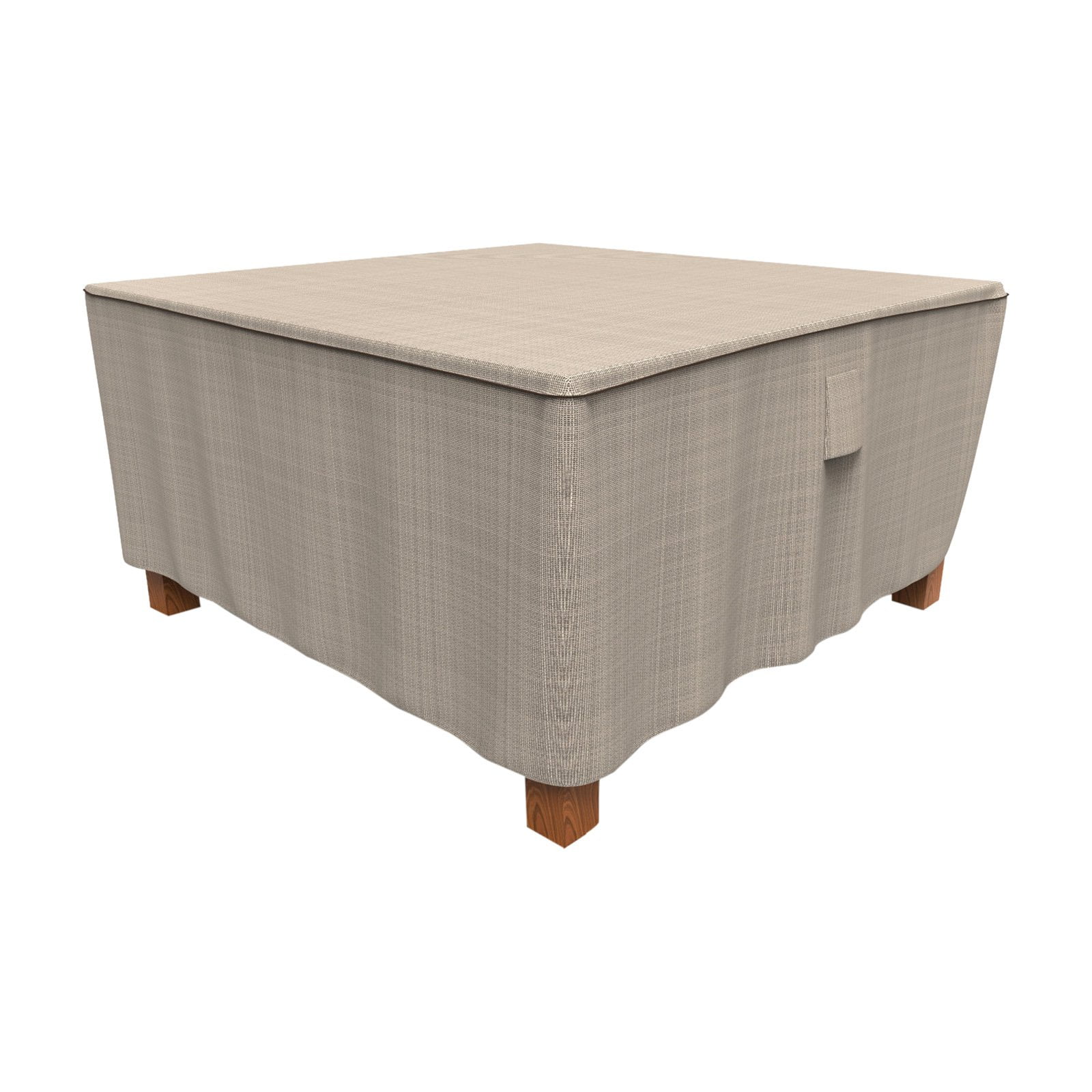 Budge Black Ivory StormBlock™ Mojave Square Patio Table Cover - 58L x 58W x 28H in.