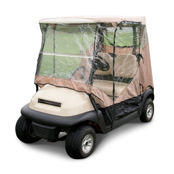 Budge Industries Enclosure Golf Cart Cover, Drivable Outdoor Protection for Golf Carts, Multiple Sizes