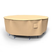 Budge Industries StormBlock  Savanna Round Patio Table and Chairs Combo Cover - 88 diam. x 30H in.