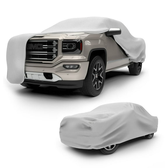 Budge Ultra Truck Cover, 3-Layer UV-Resistant, Breathable, Water-Resistant Protection, Durable Truck Cover for Extended Crew Cab Trucks up to 249”
