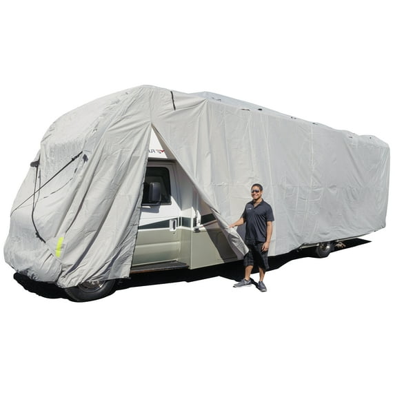 Budge Premier Class C RV Cover, 100% Waterproof, Premium Outdoor Protection for RVs, Multiple Sizes