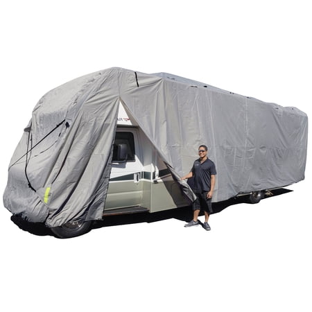 Budge Premier Ripstop Class C RV Cover, All Weather, Premium Outdoor Protection, Multiple Sizes