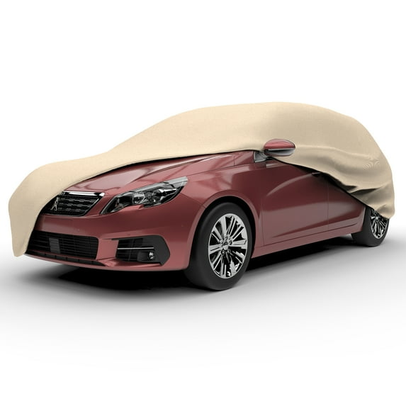 Budge Protector IV Tan Station Wagon Cover, 4 Layer Reliable Weather Protection for Station Wagons, Multiple Sizes
