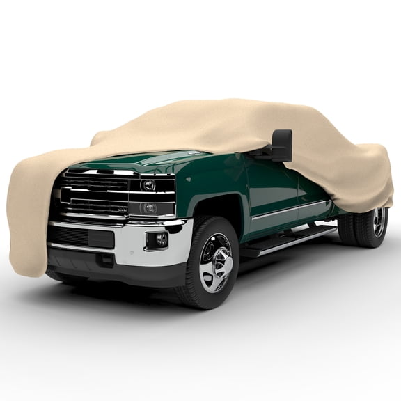 Budge Protector IV Tan Truck Cover, 4 Layer Reliable Weather Protection for Trucks, Multiple Sizes