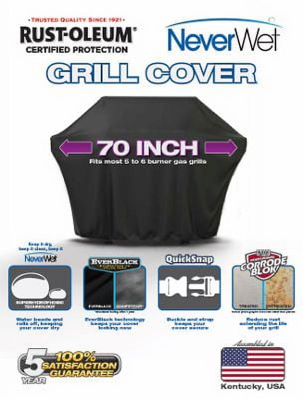 Budge RustOleum NeverWet Outdoor Grill Cover