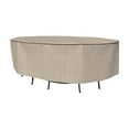 thumbnail image 1 of Budge S Black Ivory Patio Oval Table/Chairs Cover, StormBlock™ Mojave, 1 of 10