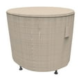 thumbnail image 1 of Budge Small Black Ivory Patio Round Table Cover, StormBlock™ Mojave, 1 of 10