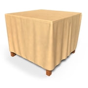 Budge Small Nutmeg Patio Table/Ottoman Cover, All-Seasons