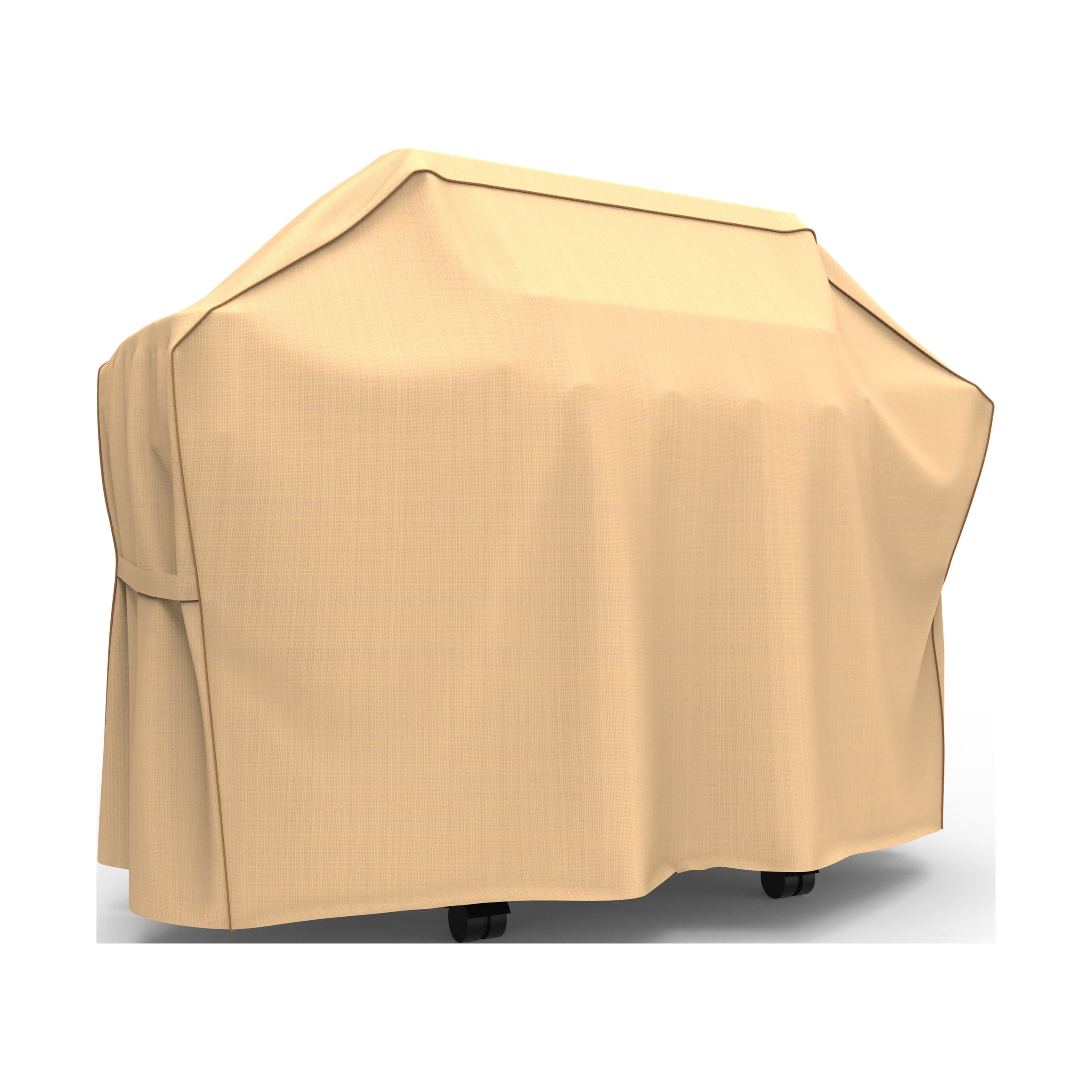 Budge Small Tan Patio BBQ Grill Cover, StormBlock™ Savanna
