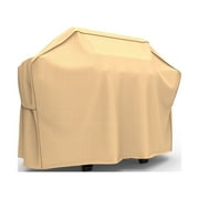 Budge Small Tan Patio Outdoor BBQ Grill Cover, Sedona