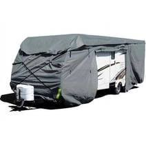 Budge Standard Gray Toy Hauler RV Cover, Basic Outdoor Protection for Toy Hauler RVs, Multiple Sizes