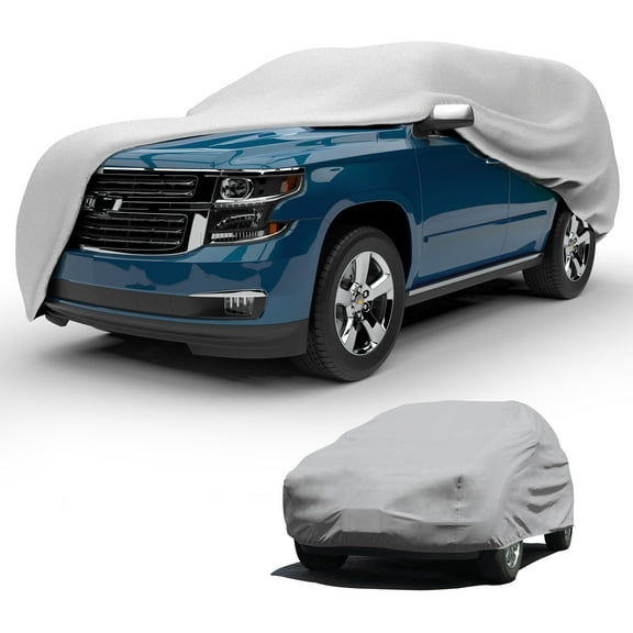 Budge Ultra SUV Car Cover, Durable, UV & Water-Resistant SUV Protection, Size 2 for Large Vehicles