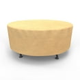 thumbnail image 1 of Budge XLarge Beige Patio Outdoor Round Table Cover, All-Seasons, 1 of 10