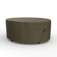 thumbnail image 1 of Budge XLarge Black and Tan Patio Round Table Cover, StormBlock™ Hillside, 1 of 9