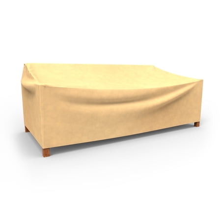 Budge XXLarge 100"W 41"Deep Beige Patio Sofa Cover, All-Seasons