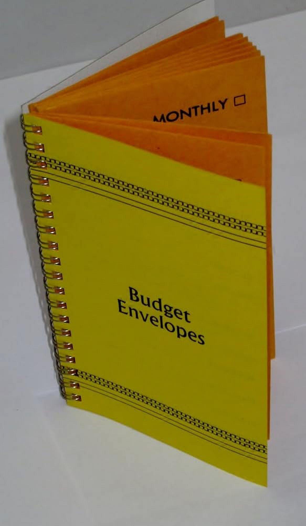 Budget Envelopes (Yellow Cover)