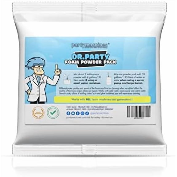 Budget Friendly Foam Powder Pack - Small Foam Solution Pack for The Small Machines Saves Money - Ships Quickly