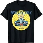 Budget Mechanic Garage Mechanic Logo Grease Monkey T-Shirt