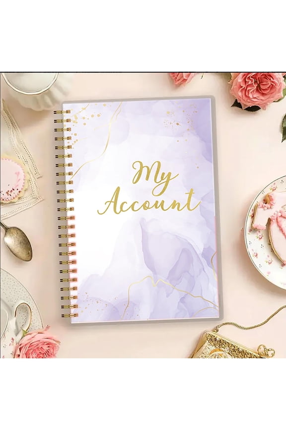 Budget Planner Book, Income and Expense Ledger, Monthly Bill Organizer and Checkbook Register, Paper Account Book for Home Small Business, Track Finances Avoid Late Fees