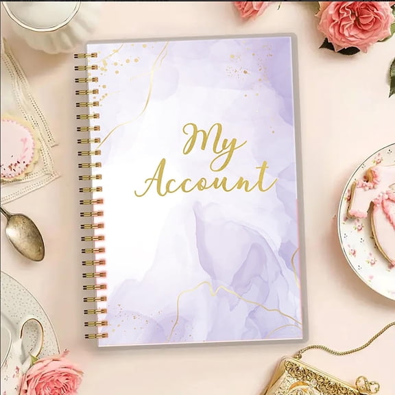 Budget Planner Book, Income and Expense Ledger, Monthly Bill Organizer and Checkbook Register, Paper Account Book for Home Small Business, Track Finances Avoid Late Fees