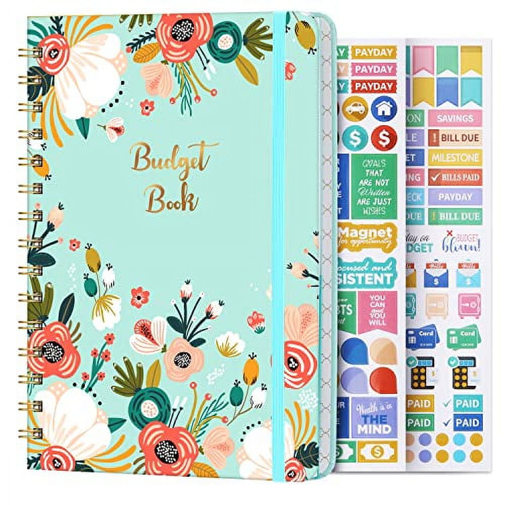 Budget Planner Budget Book, Undated Monthly Bill Organizer with