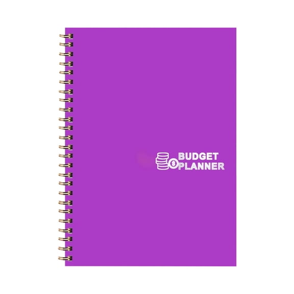 Budget Planner and Monthly Bill Organizer, Monthly Budget Planner Book for Income, Debt, Saving, Expense and Bill Tracker Organizer, Spiral Design, 1 Pcs, 14.8x8.5"