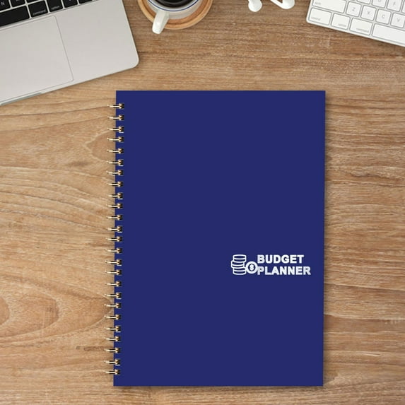 Budget Planner, Monthly Finance Organizer with Expense Notebook to Manage Your Money Effectively, Undated Finance Planner/Account Book Start Anytime, A5 (8.6x5.9 Inches), Style D, By Kingtowag