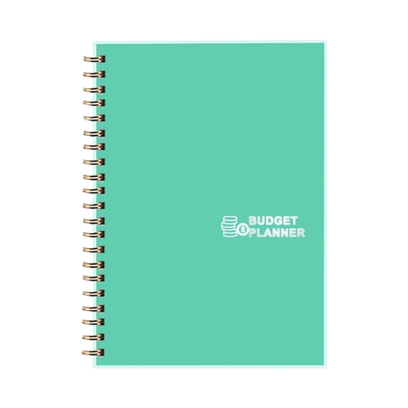 Budget Planner,Monthly Finance Organizer With Expense Notebook,Spiral Budget Accounting Book,A5 Debt Tracker Notebook for Undated Home Financial Money,Start Anytime(8.5x5.8")(Green)