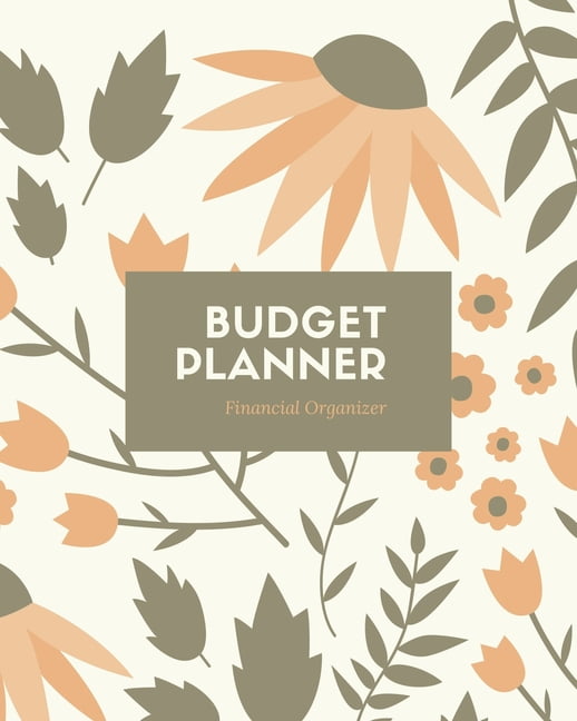 Bill Organizer Budget Planner Book - Monthly Expense Tracker 