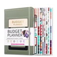 thumbnail image 1 of Budget Planner Notebook with Expense Tracker,A5 Hardcover Financial Organizer Journal,Personal Finance Planner with Stickers,budget planner,financial organizer,D,1PC, 1 of 10