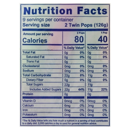Budget Saver Ban Twin Pops 18ct