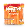 thumbnail image 1 of Budget Saver Monster Pops, Cherry Mango, 12 Count, Frozen Popsicles with Natural Colors, 1 of 9