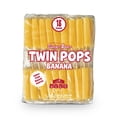 thumbnail image 1 of Budget Saver Twin Pops, Banana, 18 Count, Frozen Popsicles with Natural Colors, 1 of 9