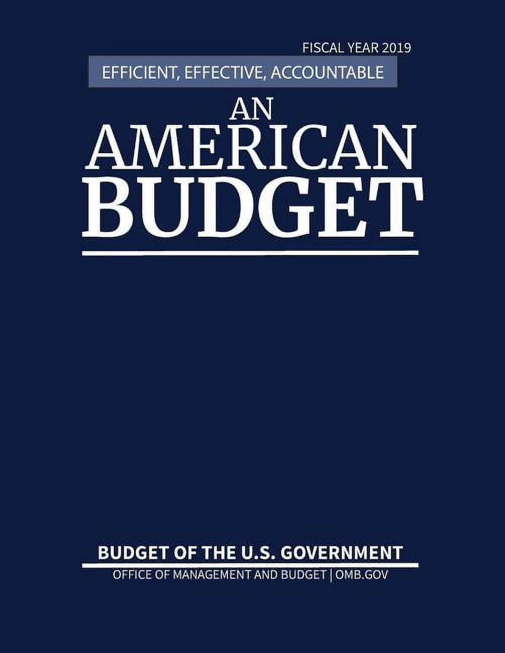 Budget of the United States: Budget of the United States, Fiscal Year ...