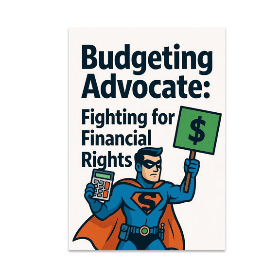Budgeting Advocate Wall Decor - Financial Rights Supporter - 13x19 Poster Print