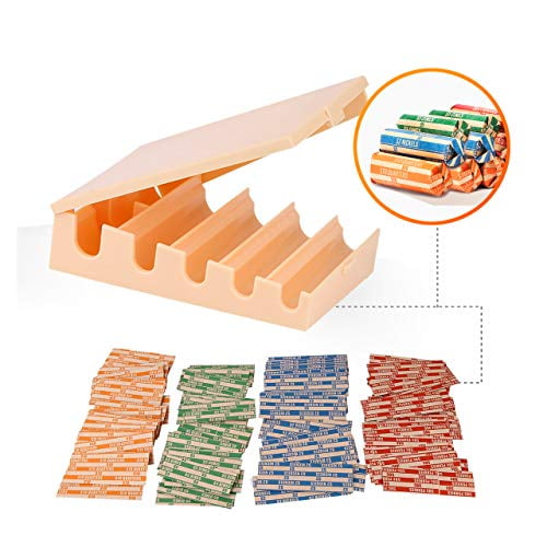 Budgetizer Coin Changers Tray Bundle 100 Assorted Wrappers