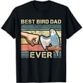 thumbnail image 1 of Budgie Dad Bird Lover Father Animal Enthusiast Bird Guy T-Shirt, 1 of 5