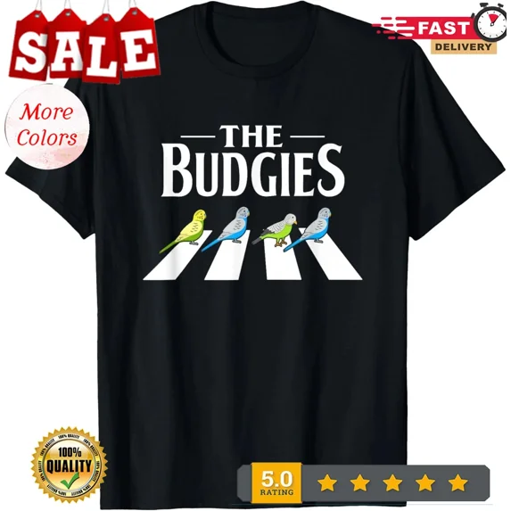 Budgie Parakeet Bird Design for a Budgerigar Owner T-Shirt