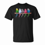 Budgie Pet Bird Parakeet Graphic Budgerigar TShirt
