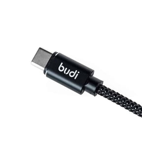 Budi 3m PD 65W USB Type-C to Type-C Reversible Aluminium Shell Braided Cable