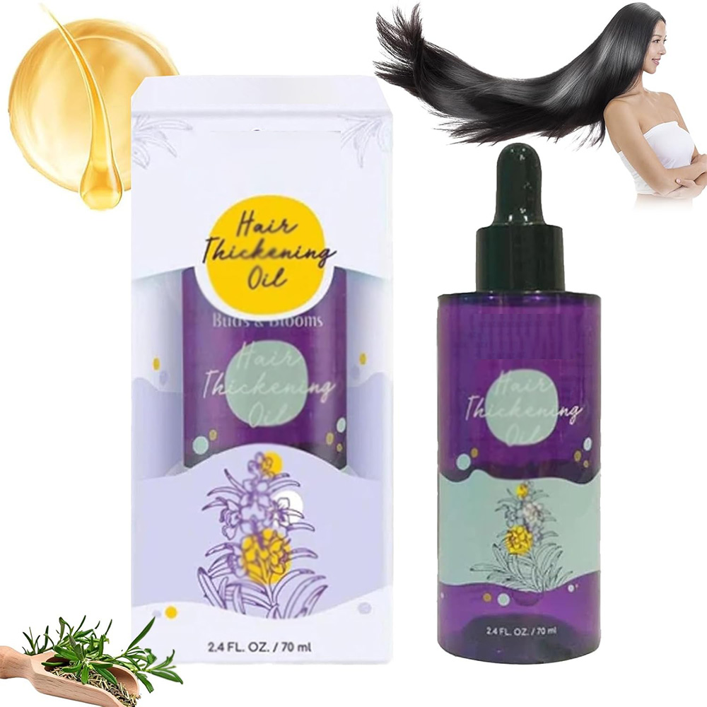 Buds And Blooms Hair Thickening Oil, 70ml Buds And Blooms Hair Oil