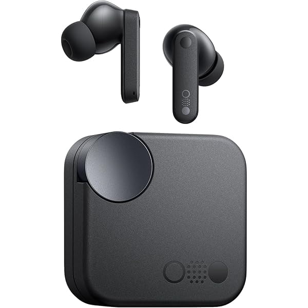 Buds Wireless Bluetooth Earbuds, 42dB Noise Cancelling Earbuds, Dirac HD Audio, 35.5H Playtime, BT5.3, IP54 Waterproof, 4HD Mics Wireless Headphones for iPhone & Android (Dark Grey)