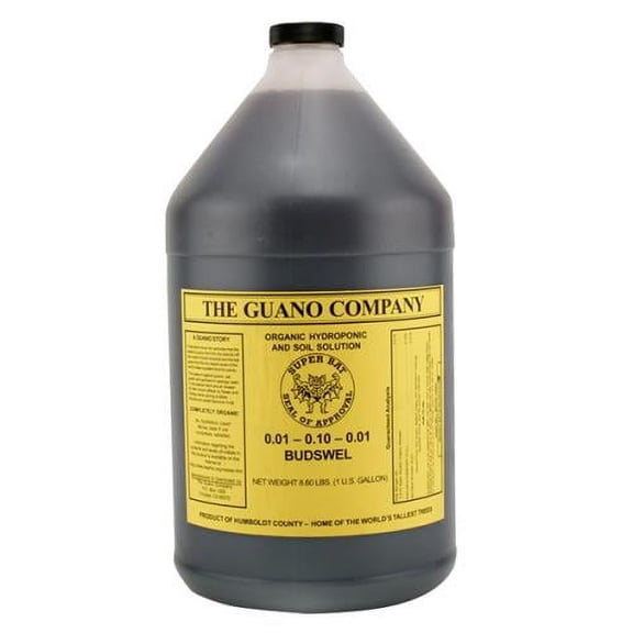 Budswel Bat Guano Liquid 0-7-0 1 gal.