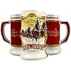 Budweiser 2024 91st Anniversary Limited Edition Collectors SERIES #45 Clydesdale Holiday Stein