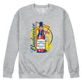 thumbnail image 1 of Budweiser - 80S Pop Bud - Men's Crew Fleece Sweatshirt, 1 of 4