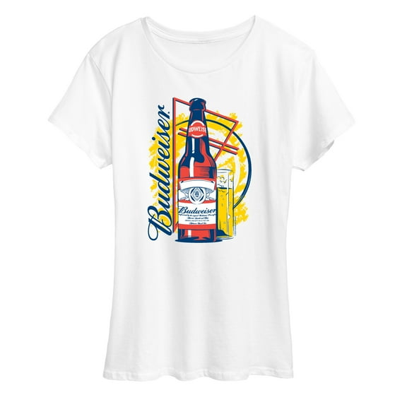 Budweiser - 80S Pop Bud - Women's Short Sleeve Graphic T-Shirt